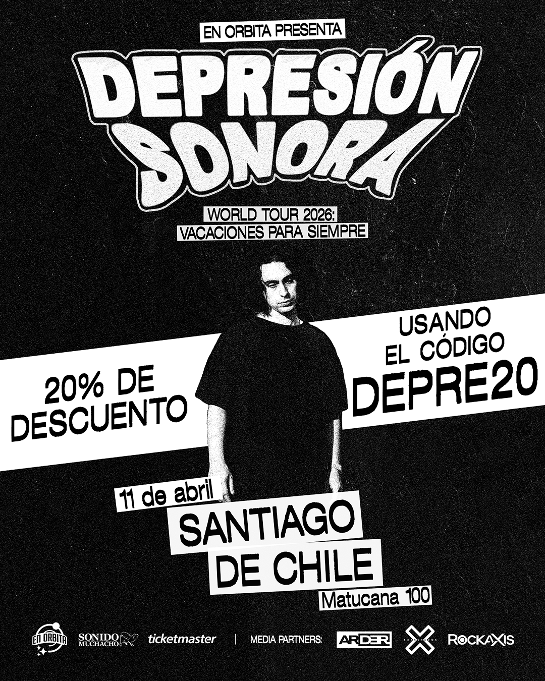 Concurso cerrado: Depresión Sonora vuelve a Chile